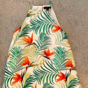 Forever 21 Floral Triangle Dress